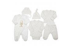 Set of clothes for newborns 6 items Lorita MIKI 1832Z-62