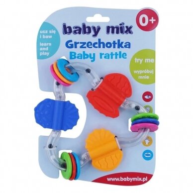 Barškutis Baby Mix TRIANGLE 1