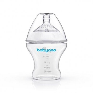 Бутылочка для кормления BabyOno Anti-colic NATURAL NURSING 180 ml