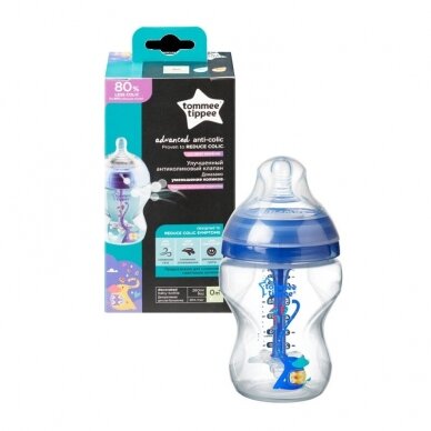 Buteliukas Tommee Tippee ADVANCED ANTI-COLIC 260 ml, Blue