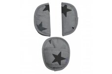 Universal Pads  DOOKY Gray Stars