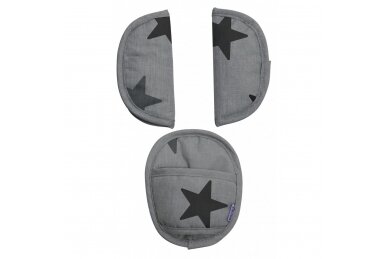 Universal Pads  DOOKY Gray Stars