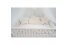 Baby Crib Braid Bumper+3 Pillows BELISIMA VELVET Ecri