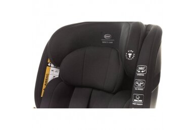 Car Seat 4baby ROTO-FIX 360°(40-150 cm) Black 11