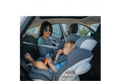 Car Seat 4Baby SPACE-FIX 360° Grey 11