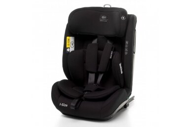 Car Seat 4BABY GO-FIX (76-150cm) Black