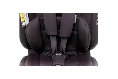 Car Seat 4BABY GO-FIX (76-150cm) Black 6