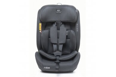 Car Seat 4BABY GO-FIX (76-150cm) Graphite 1