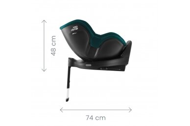 Reboard Child Seat Britax Römer DUALFIX PRO M Diamond, Night Blue Moonlight Blue 7