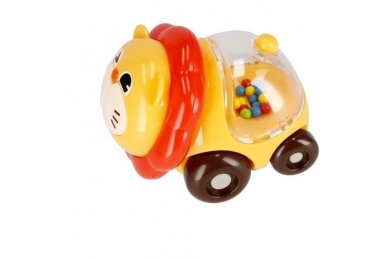 Cartoon Slide Car With Rattle BamBam LION