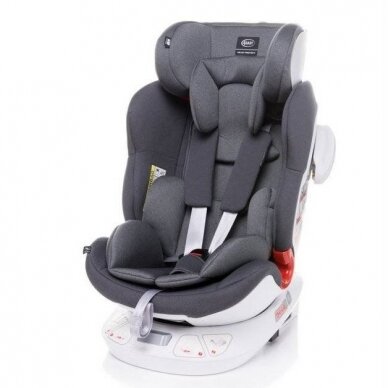 Autokėdutė 4baby SPACE-FIX 360° Grey 2