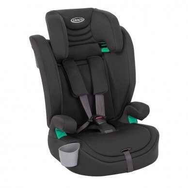 Автокресло Graco ELDURA™  R129 (76-150cm), Midnight