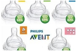 AVENT Classic+ Teat silikone Anti-colic 0m+, 2 pcs 2