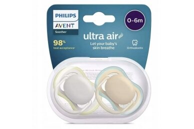 AVENT Pacifiers ULTRA  AIR, CSF085/15, 2 pcs 1