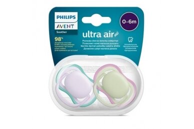 AVENT  Pacifiers ULTRA  AIR, 085/24, 2 pcs 1