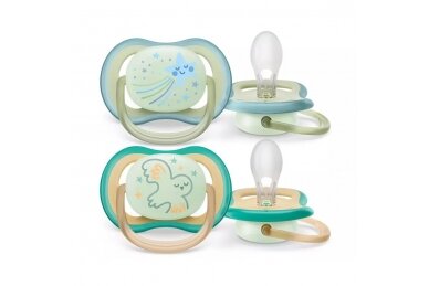 Avent  Ultra Air Night Dummy 376/18, Double pack