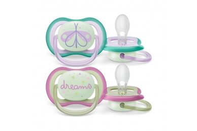 Avent  Ultra Air Night Dummy 376/19, Double pack