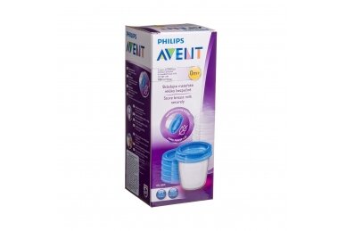 AVENT Milk Storage Cups 180m/6oz - 5cup SCF619/05 1