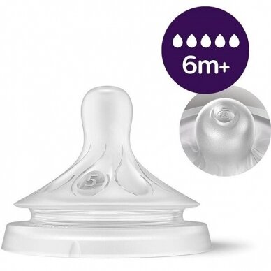 Avent  Бутылочка тренировочная Natural Response 6m+, 150мл, SCF263/61 4