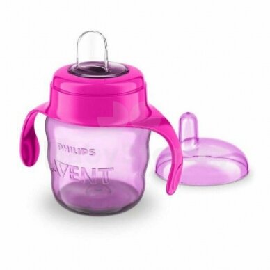 Avent buteliukas su rankenėlėmis 6+,200 ml, SCF551/03 1