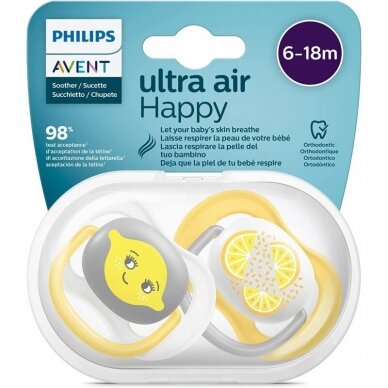 AVENT Čiulptukai ULTRA  AIR, 080/18, 2 vnt 1