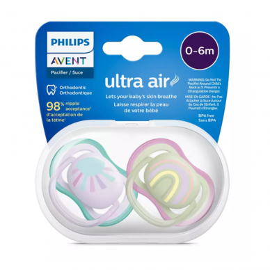 AVENT Čiulptukai ULTRA  AIR, CSF085/59, 2 vnt 1