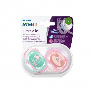 AVENT čiulptukas ULTRA  AIR, CSF349/12, 2 vnt 2