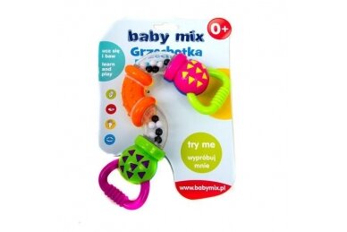 Rattle Baby Mix ZIG ZAG 1