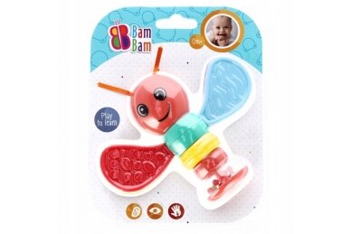 Rattle with Teether BamBam BEE 1