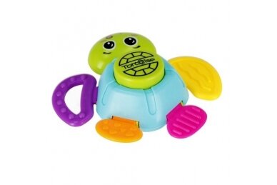 Rattle with Teether BamBam TURTLE