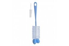 Brush for bottles and teats with mini brush&sponge tip BabyOno 720/01