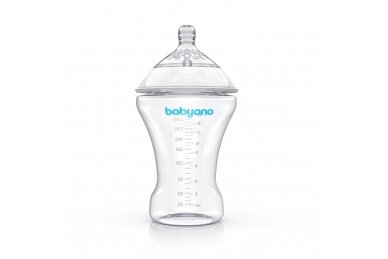 Baby Bottle BabyOno Anti-colic NATURAL NURSING 260 ml 1