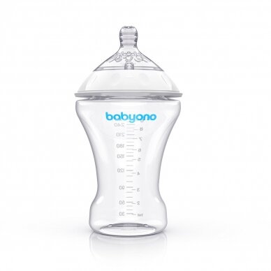 Бутылочка для кормления BabyOno Anti-colic NATURAL NURSING260 ml 1