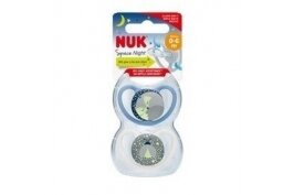 Soother NUK SPACE Night  2pcs 1