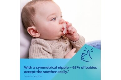 Soother Canpol 24/001 100% Silicone Symmetrical 0-6m 7