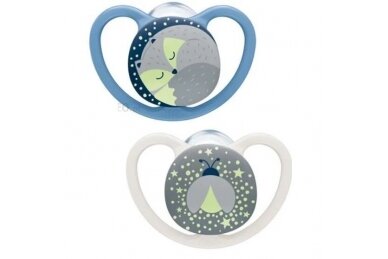 Soother NUK SPACE Night  2pcs