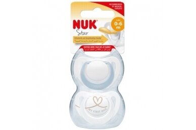 Soother NUK STAR 1