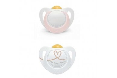 Soother NUK STAR Pink