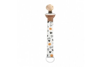 Clip On Soother Holders BONES 1