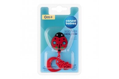 Soother Holder LADYBUG Canpol 10/873 1