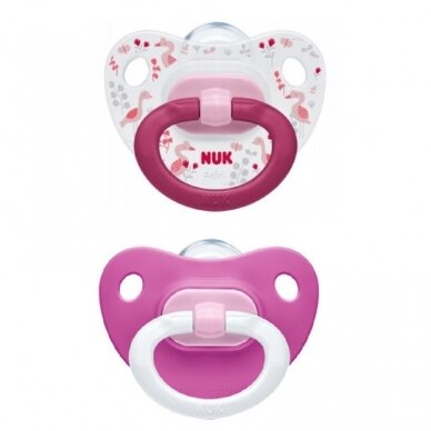 Пустышка NUK Classic 0-6 m, 2 pcs