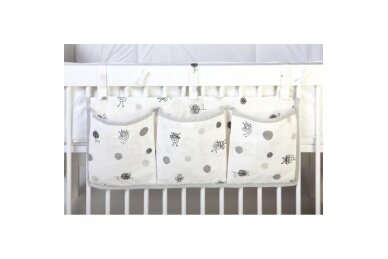 Troll BEE horizontal pocket for small items on a crib