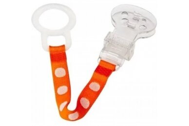 Dr Brown's Soother Clip Red