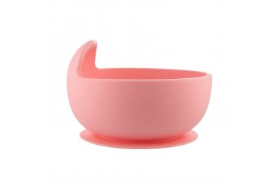 Babies Silicone Suction Bowl Canpol 51/400, Pink 1