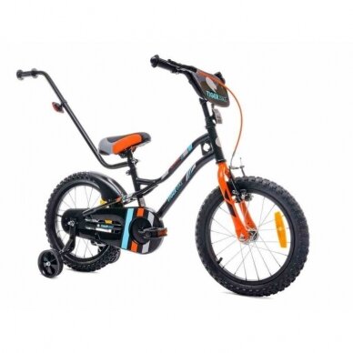 Dviratis TIGER Bike 16'' Black/Orange