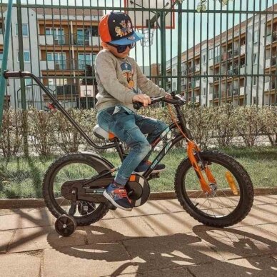 Велосипед TIGER Bike 16'' Black/Yellow 5