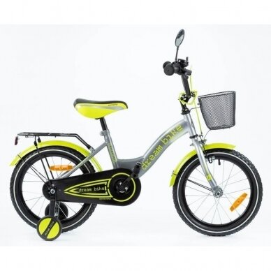 Dviratis TOMABIKE PLAT-XX-1601-Green 1