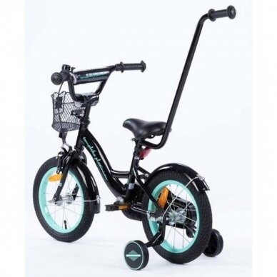 Dviratis TOMABIKE XXIII 1401 PLATINUM Black/Turquoise 2