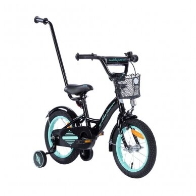 Dviratis TOMABIKE XXIII 1401 PLATINUM Black/Turquoise