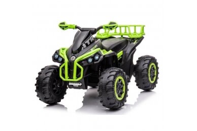 Electric Ride-On Car for Kids QUAD GTS 1199- 12V - R/C, Green